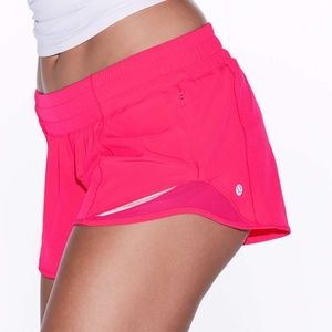 Lululemon Hotty Hot Short Hot Pink